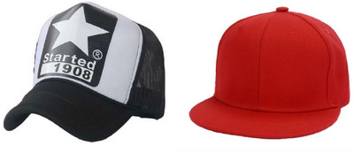 FashMade Snapback Cap Cap(Pack of 2)