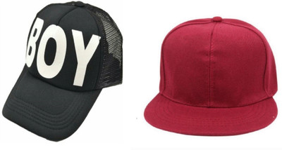 FashMade Snapback Cap Cap(Pack of 2)