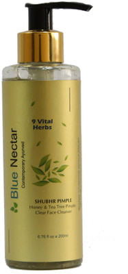 

Blue Nectar Ayurvedic Pimple Clear Face Wash with Honey & Tea Tree (Pimple Face wash_200ml)(200 ml)