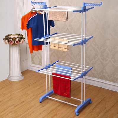 KUMAKA Steel Floor Cloth Dryer Stand K001K-F(3 Tier)