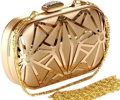

Di Grazia Party Gold Clutch