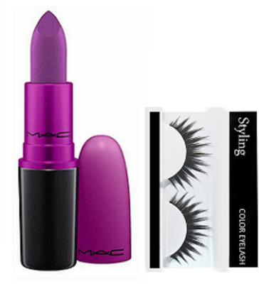 

styling Eyelashes, Heroine Lipstick Of Mac(Set of 2)