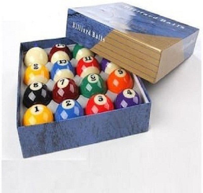 

Laxmi Ganesh Billiard XIN KANG POOL BALL SET Billiard Ball(Pack of 16, Red, Purple, White, Blue, Green, Yellow, Black, Orange)
