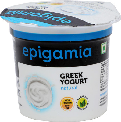 

Epigamia Greek Natural Plain Yogurt(90 g)