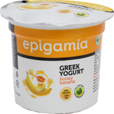 

Epigamia Greek Honey Banana Flavored Yogurt(90 g)