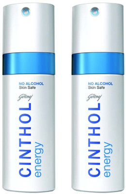 

cinthol Energy Body Spray - For Men(300 ml, Pack of 2)