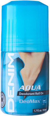 

Denim Aqua Deodorant Roll On - 50ml (1.7oz) Deodorant Roll-on - For Men & Women(50 ml)