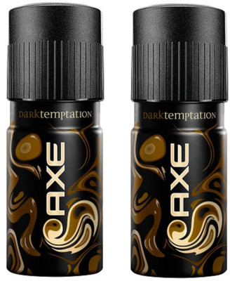 

AXE Dark Temptation Body Spray - For Men(150 ml, Pack of 2)