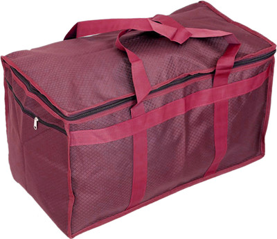 

Atorakushon (Expandable) ® Folding Carrying Case Travel Duffel Luggage Bag Cum Attachi Storage Organizer Bag Shopping Picnic Outing Purple Travel Duffel Bag(Purple)