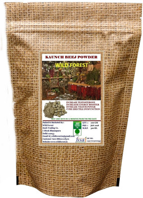 

WILD FOREST Kaunch Seeds Powder (Mucuna Pruriens )(300 g)