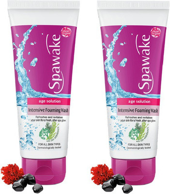 

Spawake Age Solution Intensive Foaming Face Wash 50g Each (Pack of 2) Face Wash(100 g)