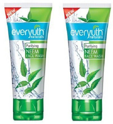 

EVERYUTH NATURALS Purifying Neem Face Wash, 150ml (pack of 2 PC) Face Wash(300 g)