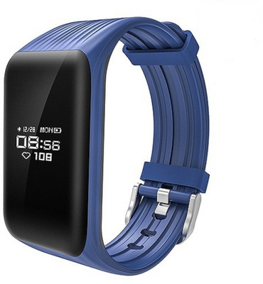 

WEARFIT K1 Fitness Tracker Watch Ip68 Waterproof Activity Wireless Smart Bracelet With Continuous Heart Rate Monitor Fitness Band(Black), Blue