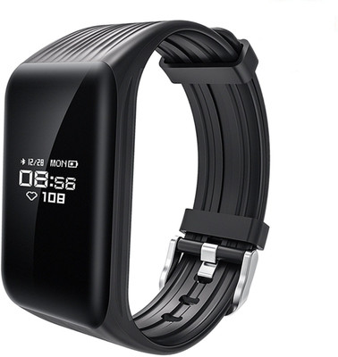 

WEARFIT K1 Fitness Tracker Watch Ip68 Waterproof Activity Wireless Smart Bracelet With Continuous Heart Rate Monitor Fitness Band(Black)