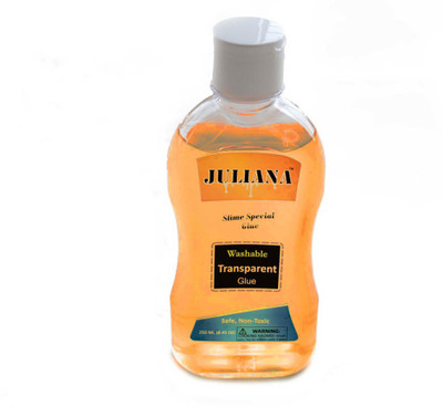 

Juliana Transparent Orange Colour School glue 500 ml (Slime special) Glue(500 ml)