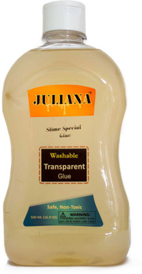 

Juliana Transparent School glue 8.45 OZ or 250 ml (Slime special) Glue(250 ml)