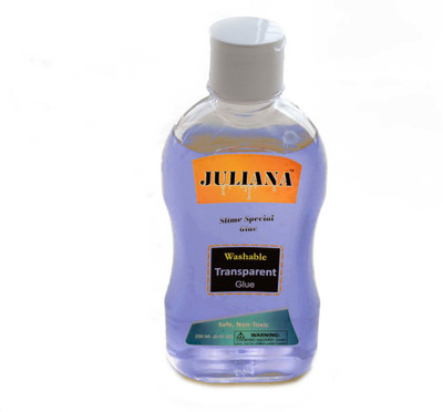

Juliana Transparent Violet Colour School glue 8.45 OZ or 250 ml (Slime special) Glue(250 ml)