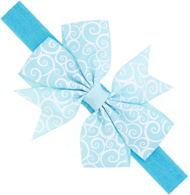 

ADS Trendyzones Baby Headbands Hairband Grosgrain Ribbon Boutique Spring Bow Bowknot for Girls Newborn Teens Infant Toddler hair band Head Band(Blue)