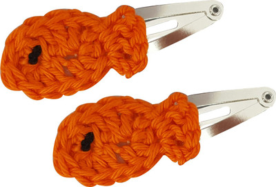 LA Riyo Crochet Handmade Clip 248 Hair Clip(Orange)