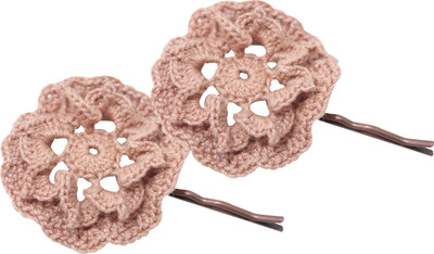 

LA Riyo Crochet Handmade Clip 923 Hair Clip(Beige)