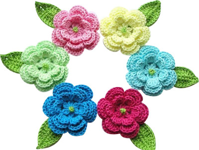 

LA Riyo Crochet Handmade Clip 1572 Hair Clip(Multicolor)