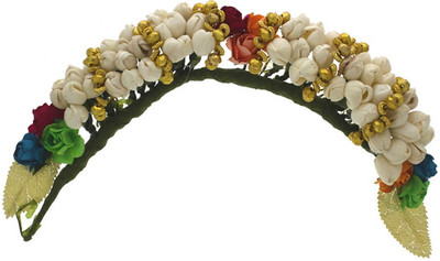 

Anuradha Art Jewellery French Roll Pin Bun Clip(White)