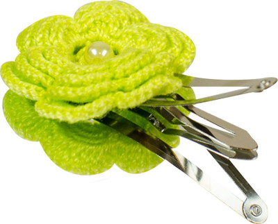 

LA Riyo Crochet Handmade Clip 1070 Hair Clip(Green)