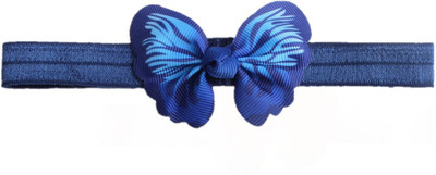 

ADS_Trendyzones Baby Headbands Hairband Ribbon Boutique Butterfly for Girls Newborn Teens Infant Toddler hair bands Head Band, Hair Band(Blue)