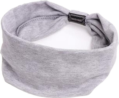 

DALUCI Grey Korean Style Women's Hair Band Cotton Casual Face Shield Headband Female Woman Hair Accessories Hair Bows For Woman Head Band(Grey)