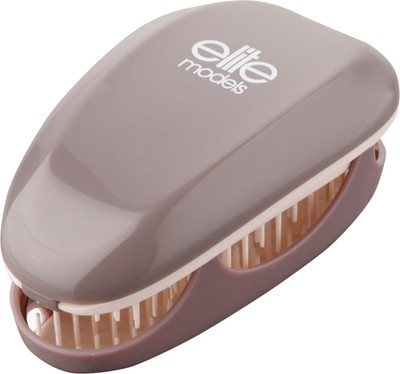 

Elite Models (France) Compact Miracle Detangling Brush with Mirror Case - (Mauve)