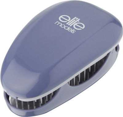 

Elite Models (France) Compact Miracle Detangling Brush with Mirror Case - (Purple)