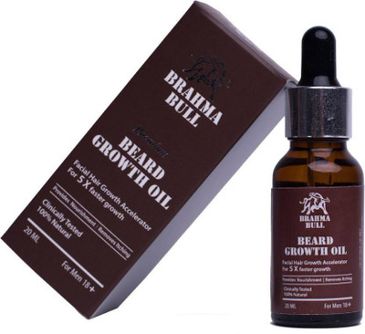 

Brahma Bull Premium Beard Growth Oil ( 20ml ) Hair Oil(20 ml)