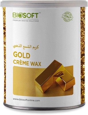 Biosoft Biosoft Liposoluble Cream wax - Gold (Tin) Wax(800 g)