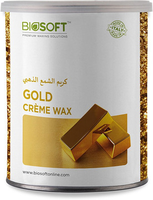 Biosoft Biosoft Liposoluble Cream wax - Gold (Tin) Wax(800 g)