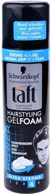 

Schwarzkopf Taft Hairstyling Gelfoam, Ultra Strong - 150ml Foam(150 ml)