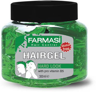 

Farmasi Hair Control Hair Gel, Hard & Wet - 300ml (10oz) Gel(300 ml)