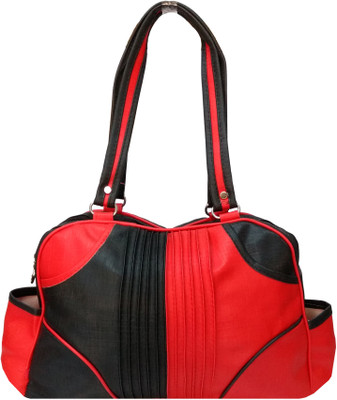

Mystyle Retail Shoulder Bag(Red, Black), Black;red