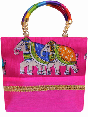 

Milan's creation Hand-held Bag(Pink)