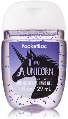 

Bath & Body Works PocketBac Anti-Bacterial Hand Gel, Im a Unicorn - 29ml (1oz)(29 ml, Bottle)