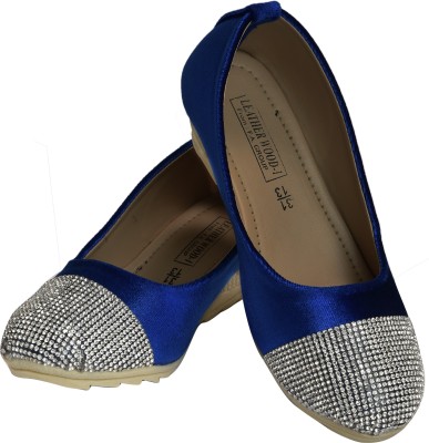 

Leatherwood1 Girls Slip on Ballerinas(Blue