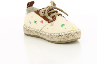 

SAN Girls Lace Espadrilles(Beige, Natural