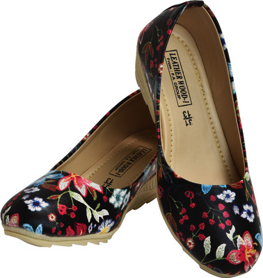 

Leatherwood1 Girls Slip on Ballerinas(Multicolor, Black