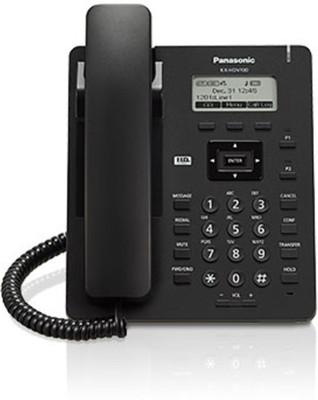 

Panasonic KX-HDV100 Corded Landline Phone(Black)