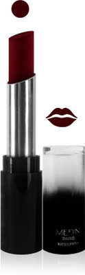 

Medin paris matte long lasting moisturizing lipstick cosmetics makeup collection set of 1 color(maroon)