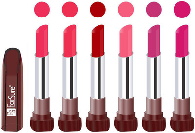 

Forsure Matte Lipstick Multi color Combo no-32 (Set Of 6 pcs)(Multicolor, 24 g)
