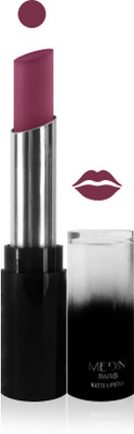 

Medin paris matte long lasting moisturizing lipstick cosmetics makeup collection set of 1 color(purple pink, 5 g)