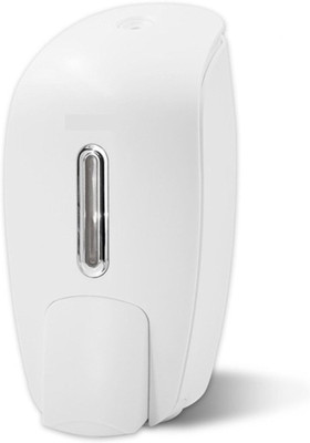 

Kitsch MAGNA Satin Matt White Key Lockable ABS Plastic Heavy Duty 800 ml Soap Dispenser(White)