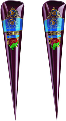 

GRAPPLE DEALS Brand New High Quality Kaveri Cone 2 Pcs For All Occasions Natural Mehendi(Pack of 2)