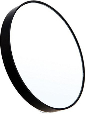 

Foolzy Makeup Mirror 3x Magnifying Pocket Travel Vanity Bathroom Mirror with 2 Suction Cups MIR-13 Magnifying Mirror(Oval)