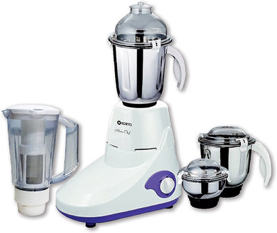 

Koryo KMX MG10 750 W Mixer Grinder(White & Blue, 4 Jars)